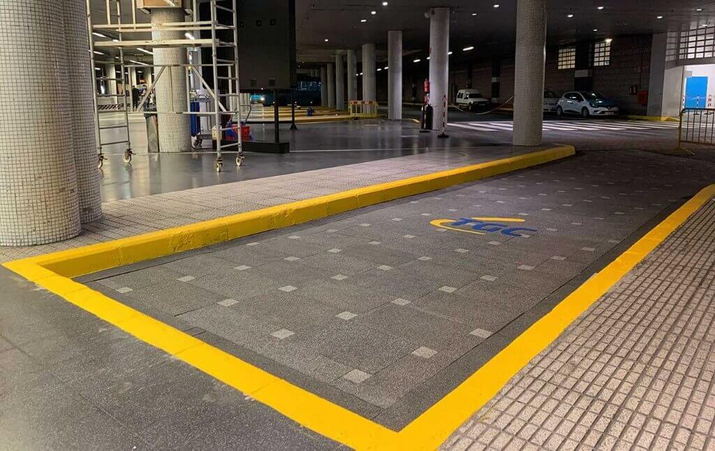 andén guagua san telmo